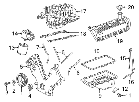 Ford F6UZ-9155-AB Filter Assembly - Fuel