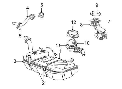 Ford 1R3Z-9A758-CA Throttle Control Cable Assembly