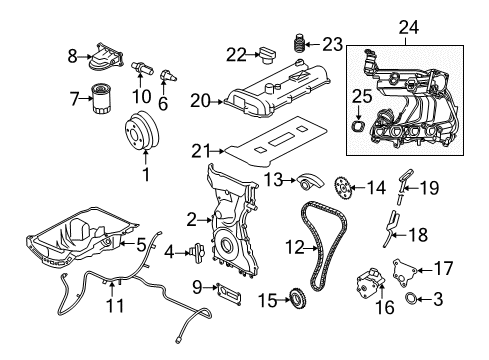 Ford 7L5Z-9A299-B Fuel Tank Sender Assembly