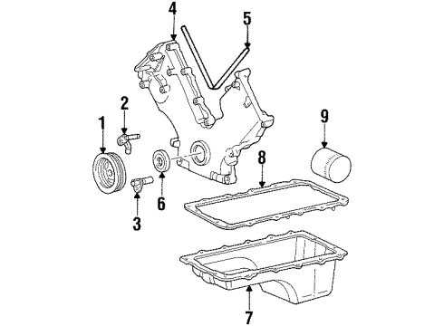 Ford F7PZ-12A650-AJA Module - Engine Control - EEC Iv