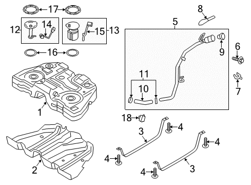 Ford DG9Z-9H307-AA Sender And Pump Assembly