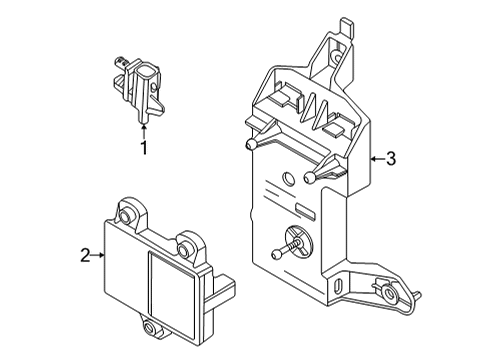 Ford NZ6Z-15K867-A WIRE - PARKING DISTANCE AID SE