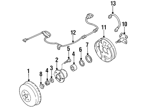 Ford F4XY-2C016-A Sensor Assembly