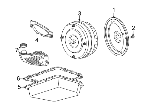 Ford 7W7Z-7000-DARM Automatic Transmission Assembly