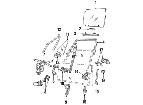 Ford FO3Z-54218A42-A Actuator Assembly