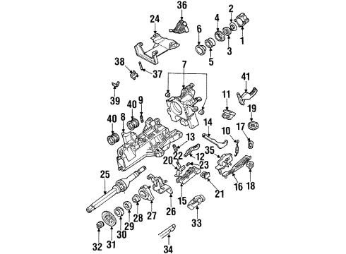 Ford F78Z-3B676-CA Shaft Assembly