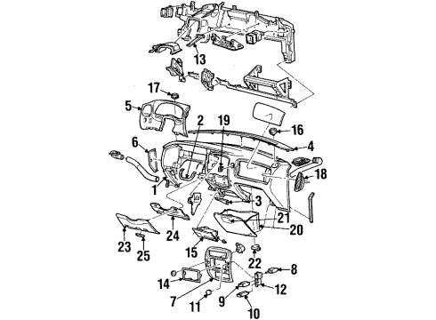 Ford F87Z-17A553-AB Switch Assembly