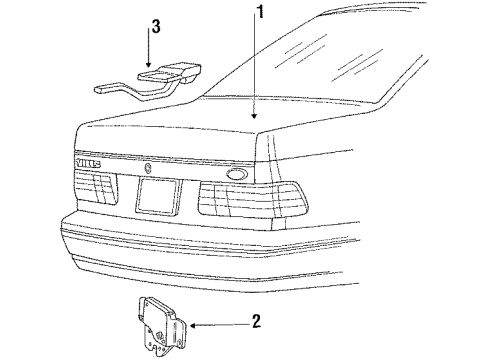 Ford E9DZ5443720A WEATHERSTRIP