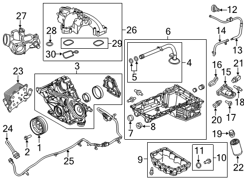 Ford HC3Z-9424-C Manifold Assembly - Inlet