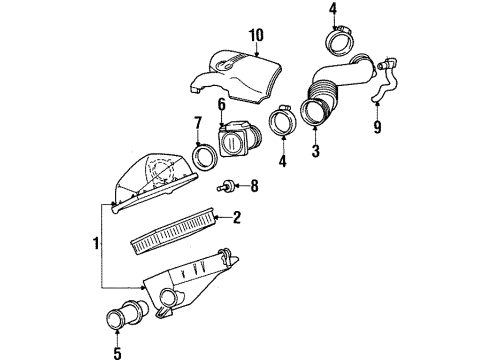 Ford F6AZ9600AA Cleaner Assembly Air