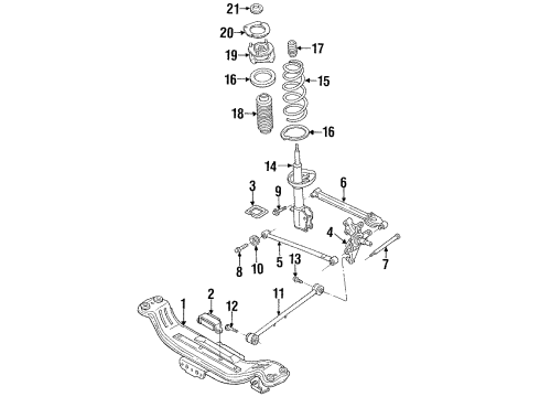 Ford F32Z18192D Mounting Assembly