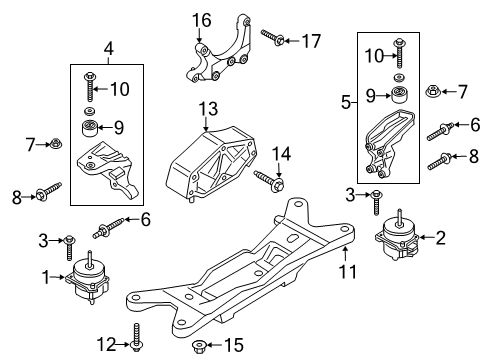 Ford HL3Z-7M101-B Sensor - Turbine Shaft Speed