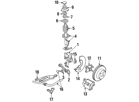 Ford E43Z18183AA BRACKET