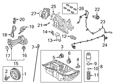 Ford DS7Z-9424-D Manifold Assembly - Inlet