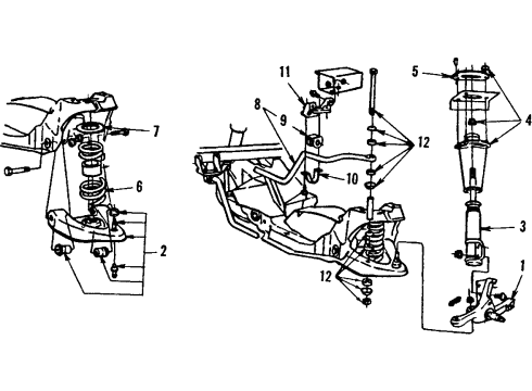 Ford E6ZZ5486A Bracket