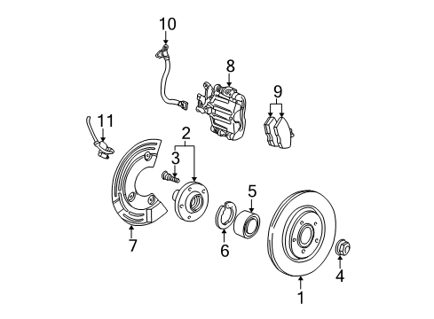 Ford XW4Z-2C286-CA Abs Hydraulics Control Assembly