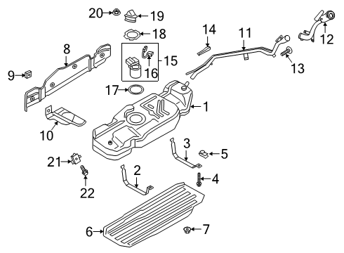 Ford JL1Z-9F836-C Pedal