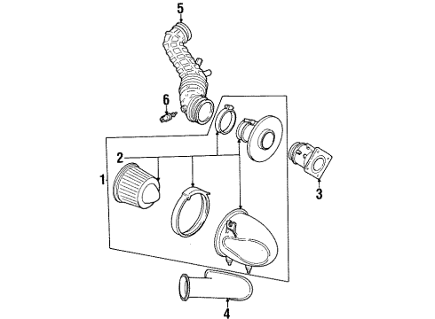 Ford F6PZ-12A650-XA Module - Engine Control - EEC Iv