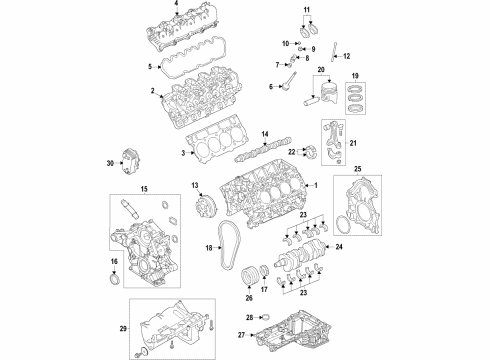 Ford LC3Z-6303-A CRANKSHAFT ASY