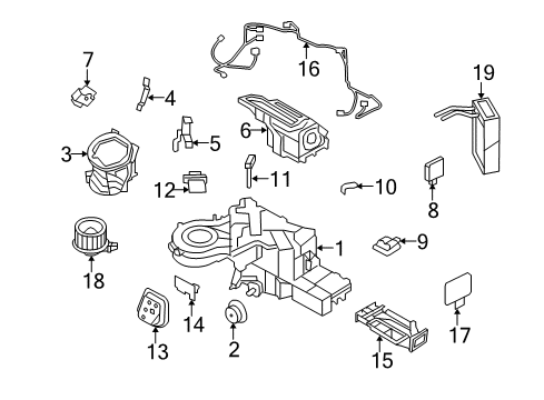 Ford 7L1Z-19980-DA Control