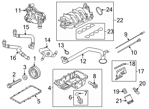 Ford GR3Z-9E936-A Gasket