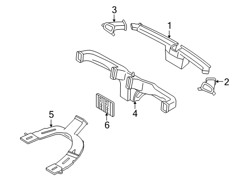 2007 Mercury Mariner Ducts Diagram