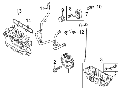 2022 Ford Escape Senders Diagram 1 - Thumbnail