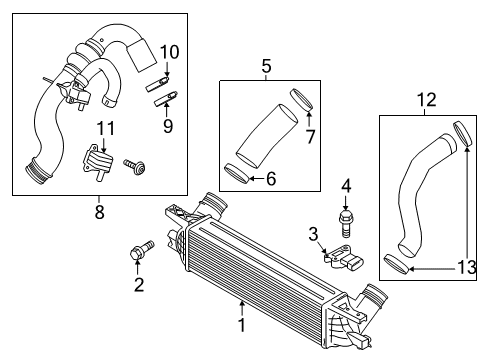 2017 Ford Mustang Intercooler, Cooling Diagram