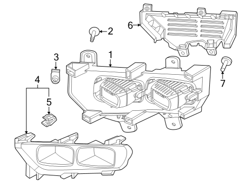 2022 Ford F-150 Fog Lamps Diagram 1 - Thumbnail