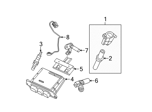 2008 Ford F-350 Super Duty Ignition System Diagram