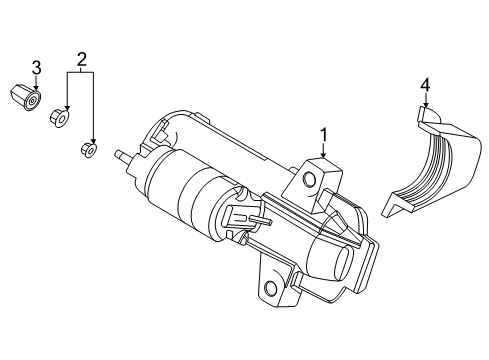 2021 Ford Escape Starter Diagram