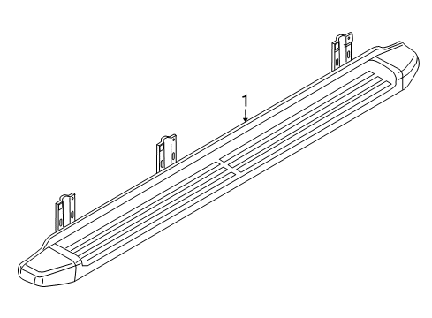 2008 Ford F-350 Super Duty Running Board Diagram