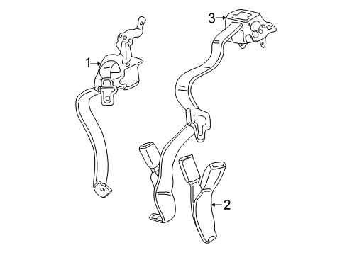 2003 Ford Crown Victoria Seat Belt Diagram