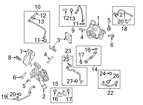 2017 Lincoln MKX Turbocharger Diagram