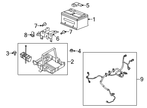 2008 Ford Taurus X Battery Diagram