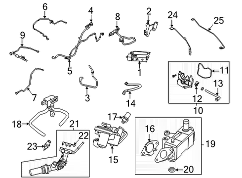 2022 Lincoln Corsair Powertrain Control Diagram