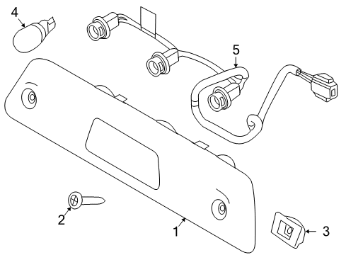 2009 Ford F-150 Bulbs Diagram