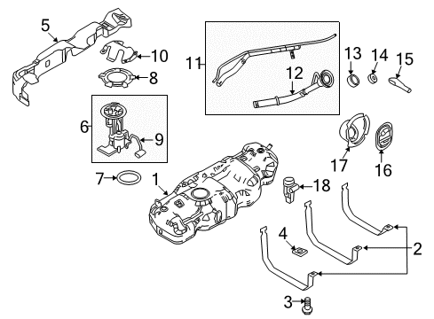 2014 Lincoln Navigator Senders Diagram 2 - Thumbnail