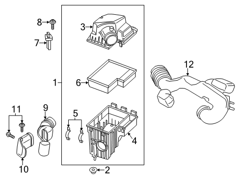 2017 Ford Transit-350 Filters Diagram 3 - Thumbnail