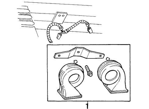 1997 Lincoln Continental Horn Diagram