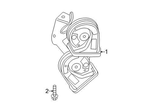 2013 Ford Focus Horn Diagram 1 - Thumbnail