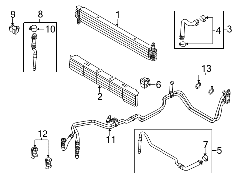 2014 Ford F-150 Trans Oil Cooler Diagram