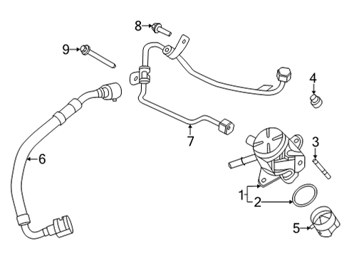 2021 Ford F-150 Fuel Supply Diagram