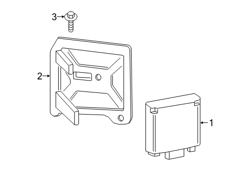 2019 Ford F-350 Super Duty Electrical Components Diagram