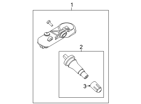 2012 Ford F-150 Tire Pressure Monitoring Diagram