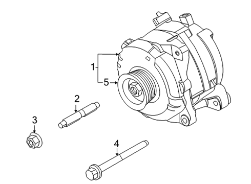 2022 Ford Bronco Alternator Diagram