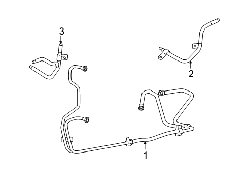 2006 Mercury Milan Trans Oil Cooler Diagram