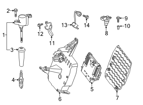 2014 Ford Escape Ignition System Diagram