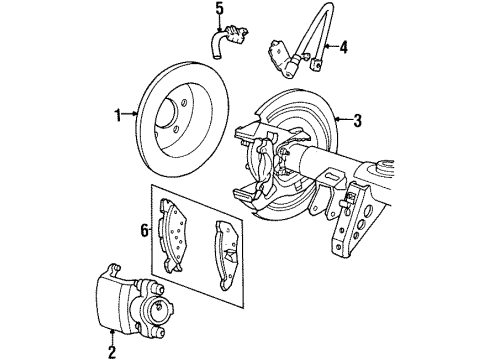 2002 Mercury Grand Marquis Anti-Lock Brakes Diagram 3 - Thumbnail