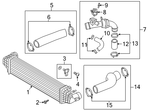 2020 Ford Explorer Intercooler Diagram